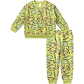 Nickelodeon Teenage Mutant Ninja Turtles Boys 2 Piece Sweatshirt and Pant Sets for Toddlers and Big Kids