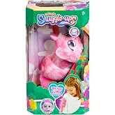 Animagic Snuggleups Pink Climbing Interactive Pet with 30+ Sounds | Climbs Clothes To Cuddle, Sings Songs, Soft Magical Friend For Kids Ages 4+