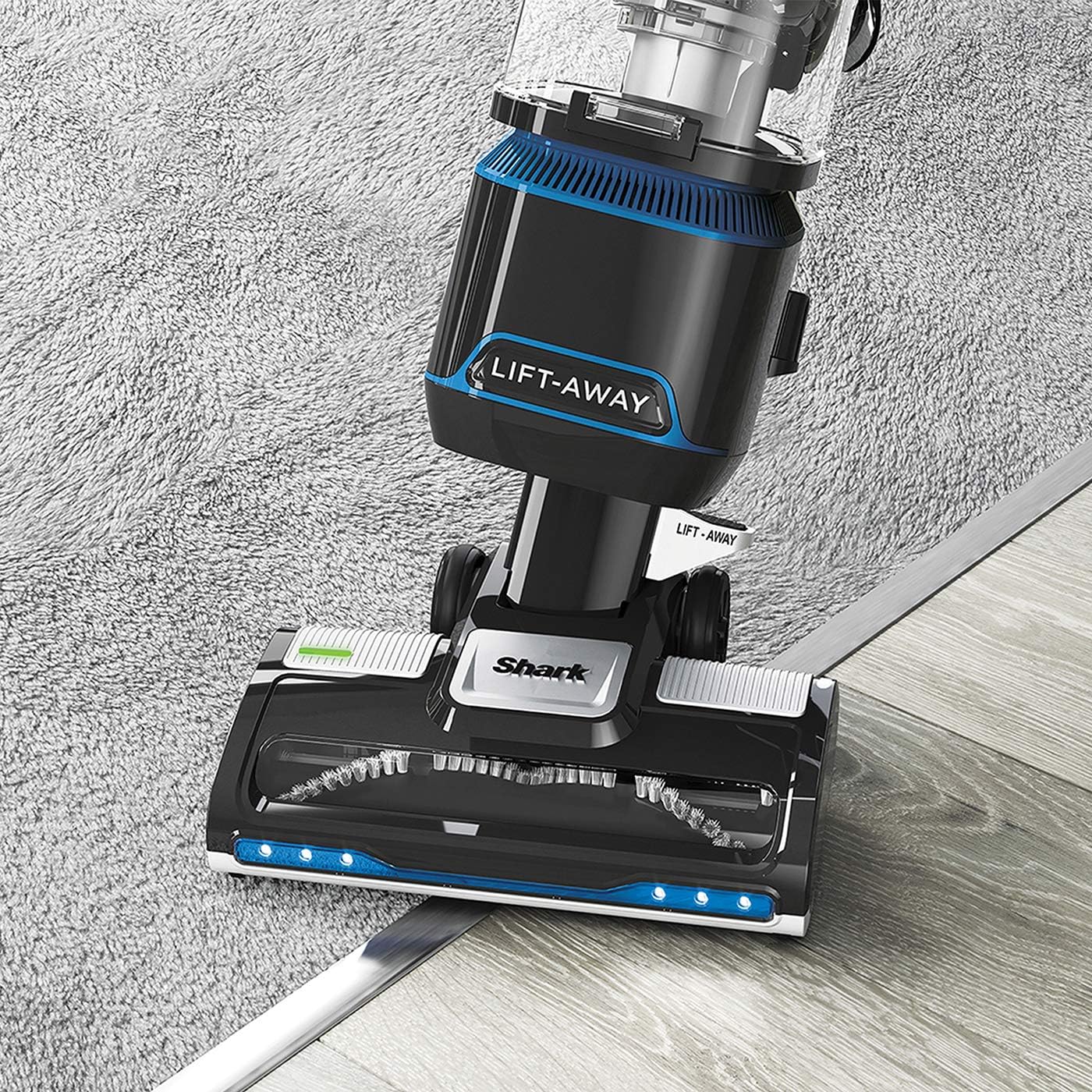 Shark Corded Upright Vacuum Cleaner 1.1L with Lift-Away Technology, LED Headlights, Anti-Allergen, 8m Cord, 750W, Crevice - Image 3