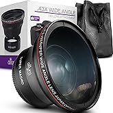 Altura Photo 55MM 0.43x Professional HD Wide Angle Lens w/Macro Portion for Nikon Cameras with DX NIKKOR 18-55mm f/3.5-5.6G V
