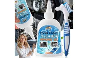 HZEVERO Mold Stain Remover Gel, Washing Machine Cleaner for Front Loader Washer Gasket Rubber Seal Home Stain Removal Gel for Grout, Caulk, Refrigerator, Shower, Bathtub, Bathroom Cleaning Solution 66866