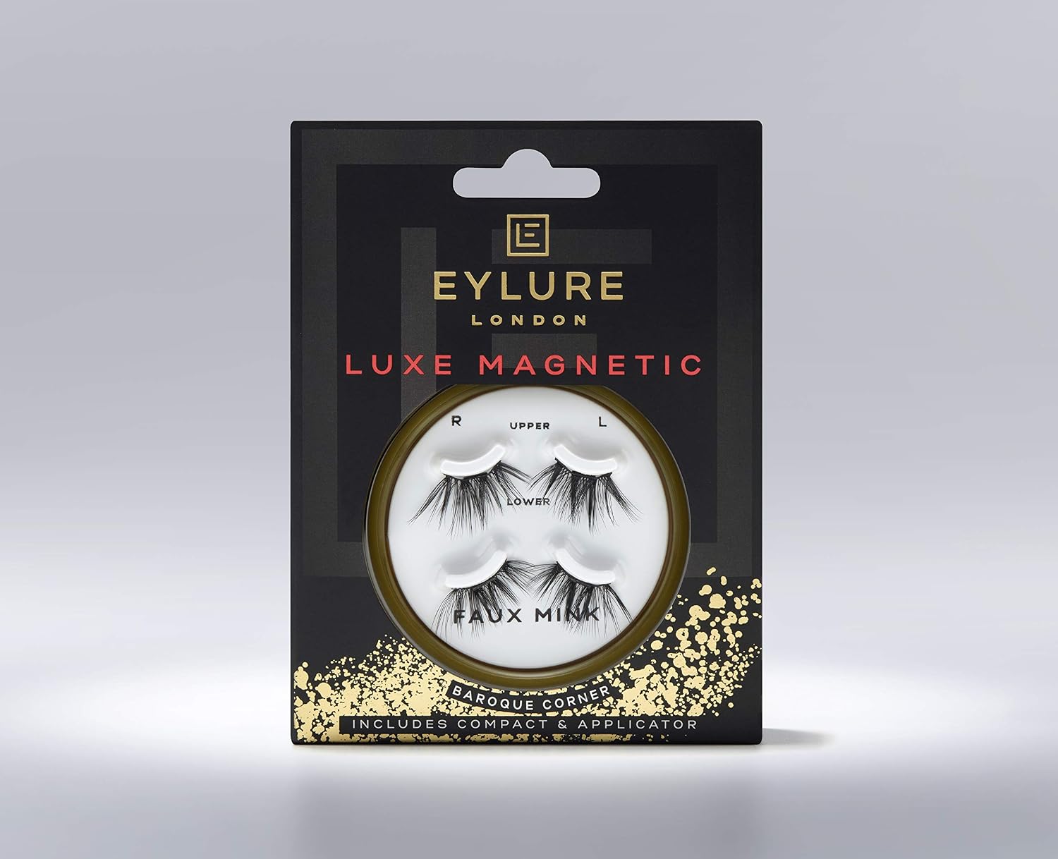 Eylure Luxe Magnetic Corner False Lashes, Baroque - Image 5