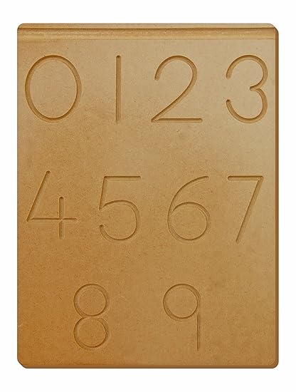 The Kiddy Depot - Number 0 - 9 Tracing Board
