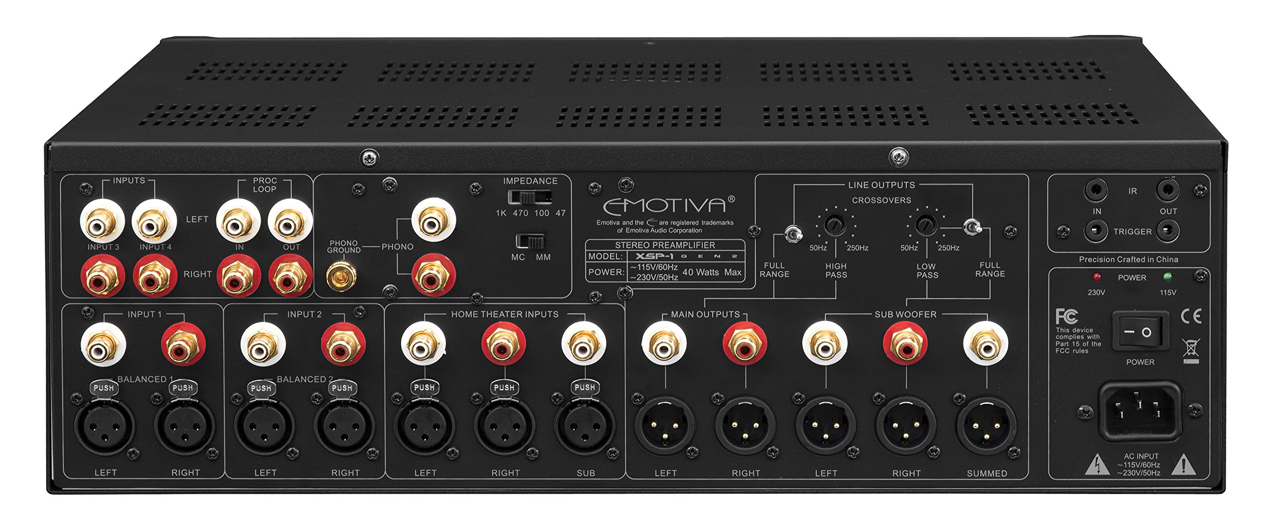 Emotiva Audio XSP1 Differential Reference Preamp Pricepulse