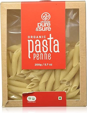 Pure & Sure Organic Pasta, Penne, 200g