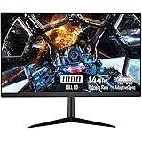 Fiodio 22” 144Hz 1920 x 1080p Full HD Flat Computer Monitor with HDMI Display Ports, Adjustable Tilt, Free-Tearing Eye Care M