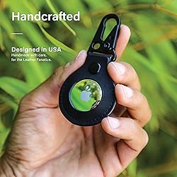 KORDIZ Leather Holder Compatible with Airtag