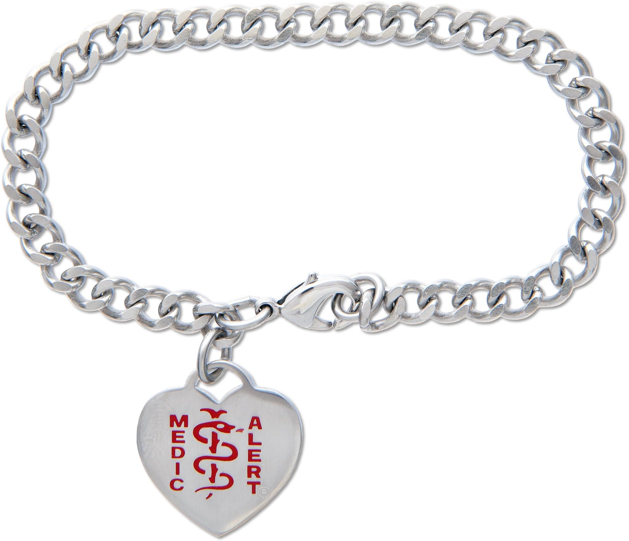 Beautiful Heart Medical ID Charm designed by MedicAlert "Anticoagulants" i.e. Coumadin, Warfarin