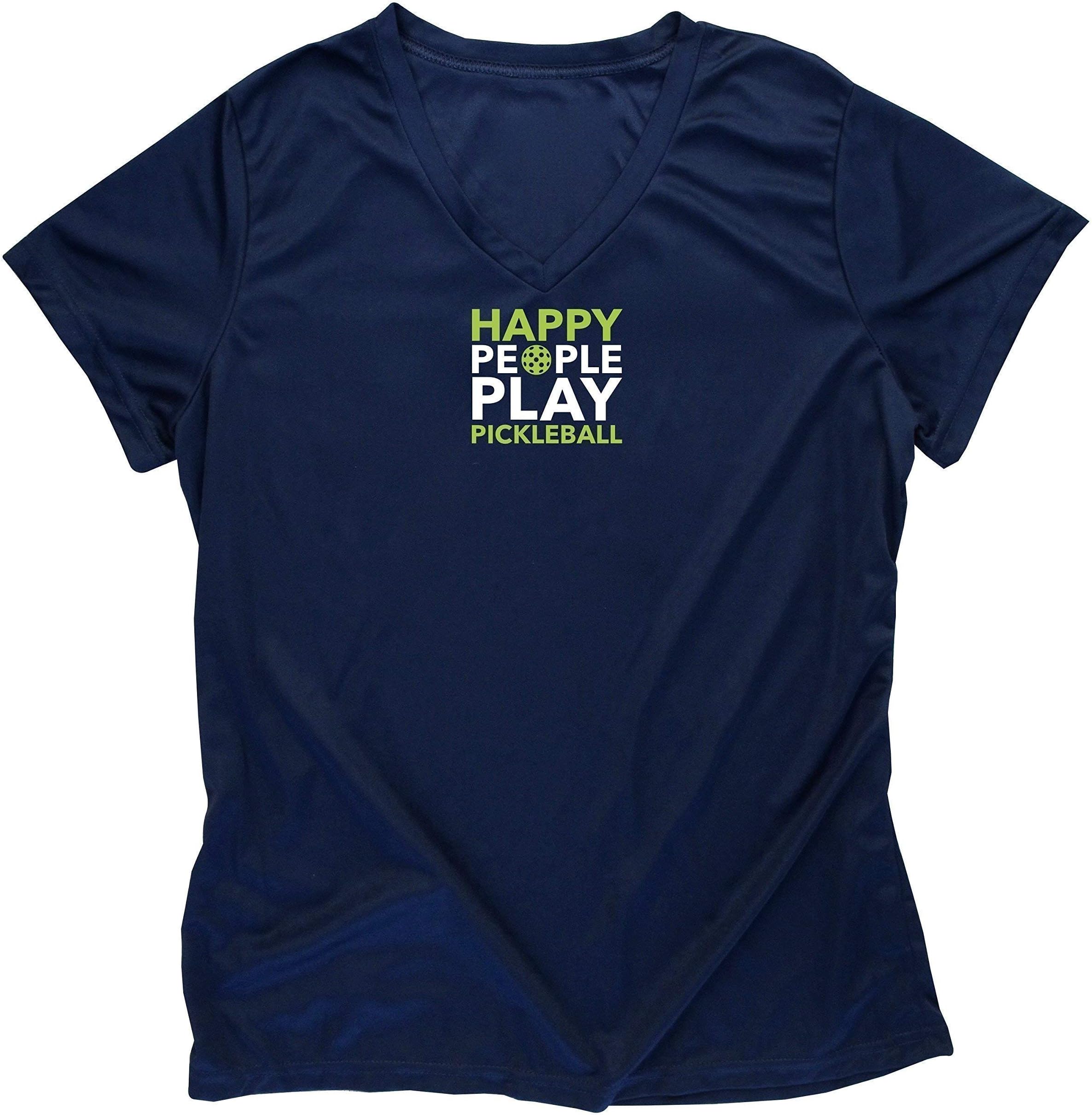 Happy People Play Pickleball Women's T-Shirt