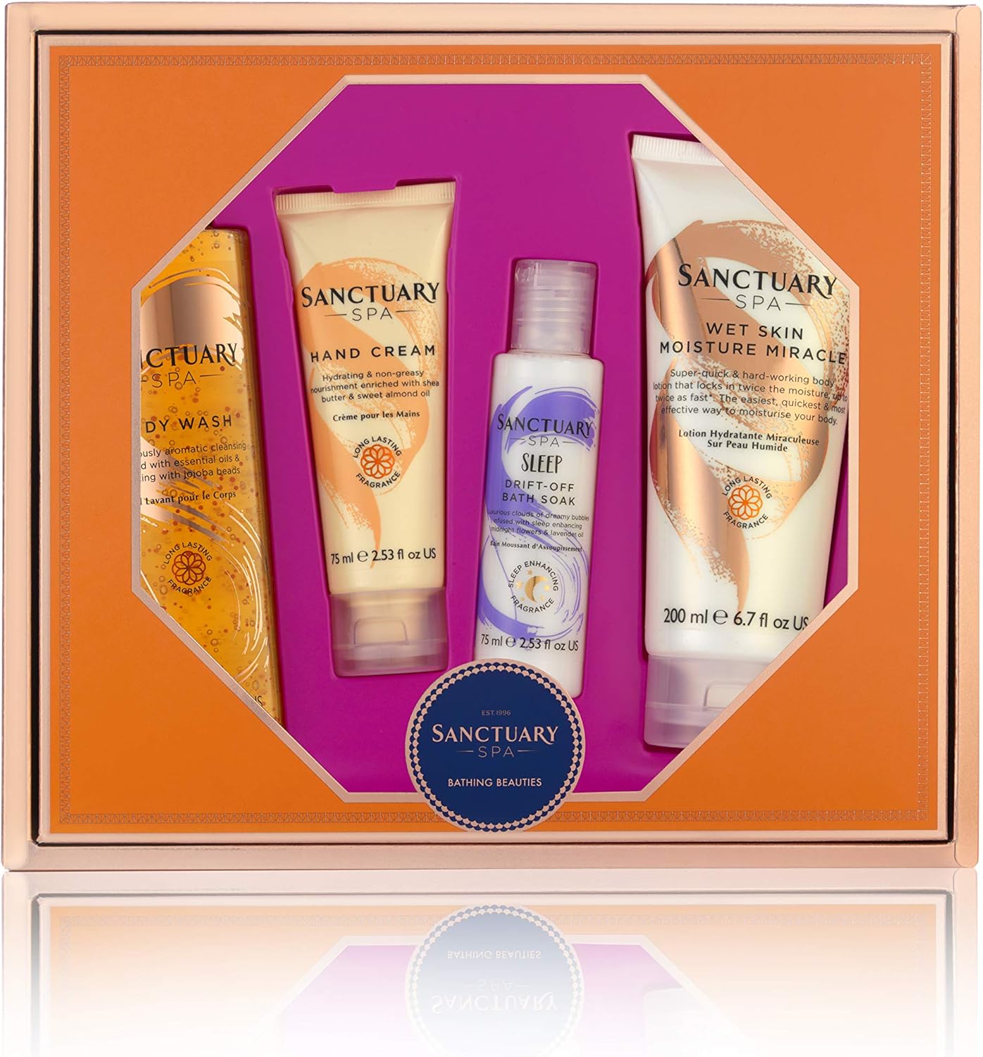 Sanctuary Spa Gift Set, Bathing Beauties Pamper Gift Set for Her with