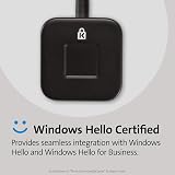 Kensington VeriMark Desktop Fingerprint Reader USB Key K62330WW view 5