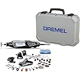 Dremel 4000-4/34 High Performance Rotary Tool Kit with Variable Speed Rotary Tool, 4 Attachments and 34 Accessories