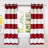 DriftAway Mia Stripe Room Darkening Grommet Unlined