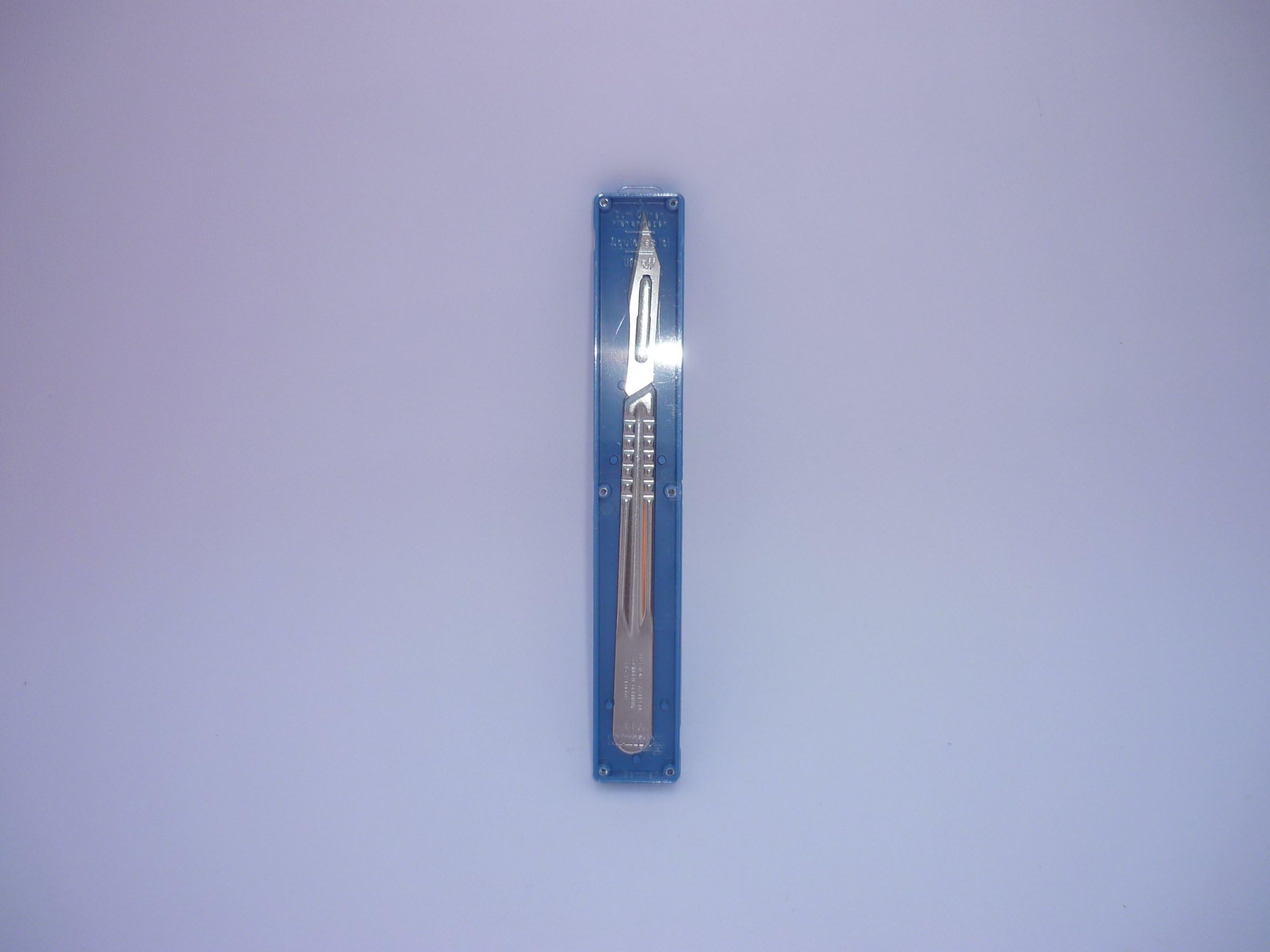 Schmedt Scalpel - Pointed Blade No. 25 W/ Chrome-Plated Steel Handle