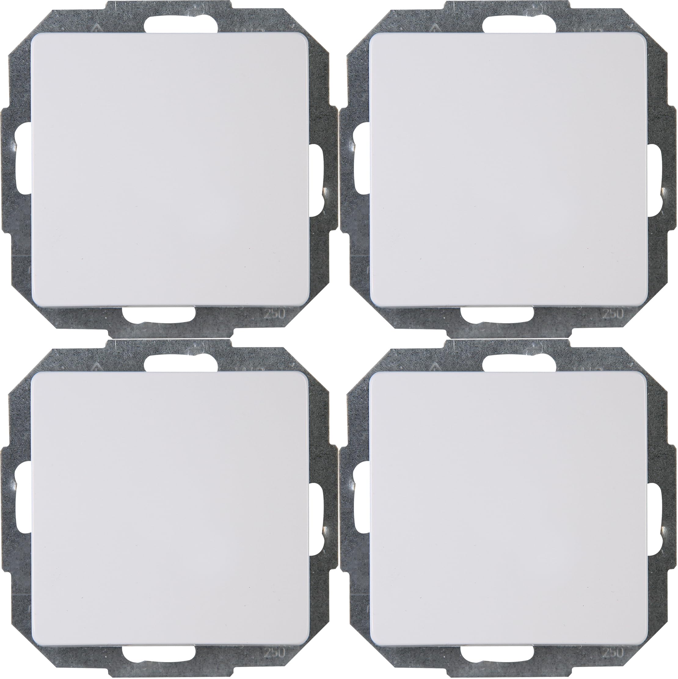 Kopp Paris 652602012 Universal On/Off Switches Pack of 4