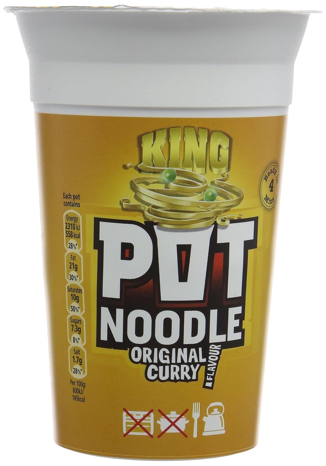 Pot Noodle King Original Curry Amazon.co.uk Grocery