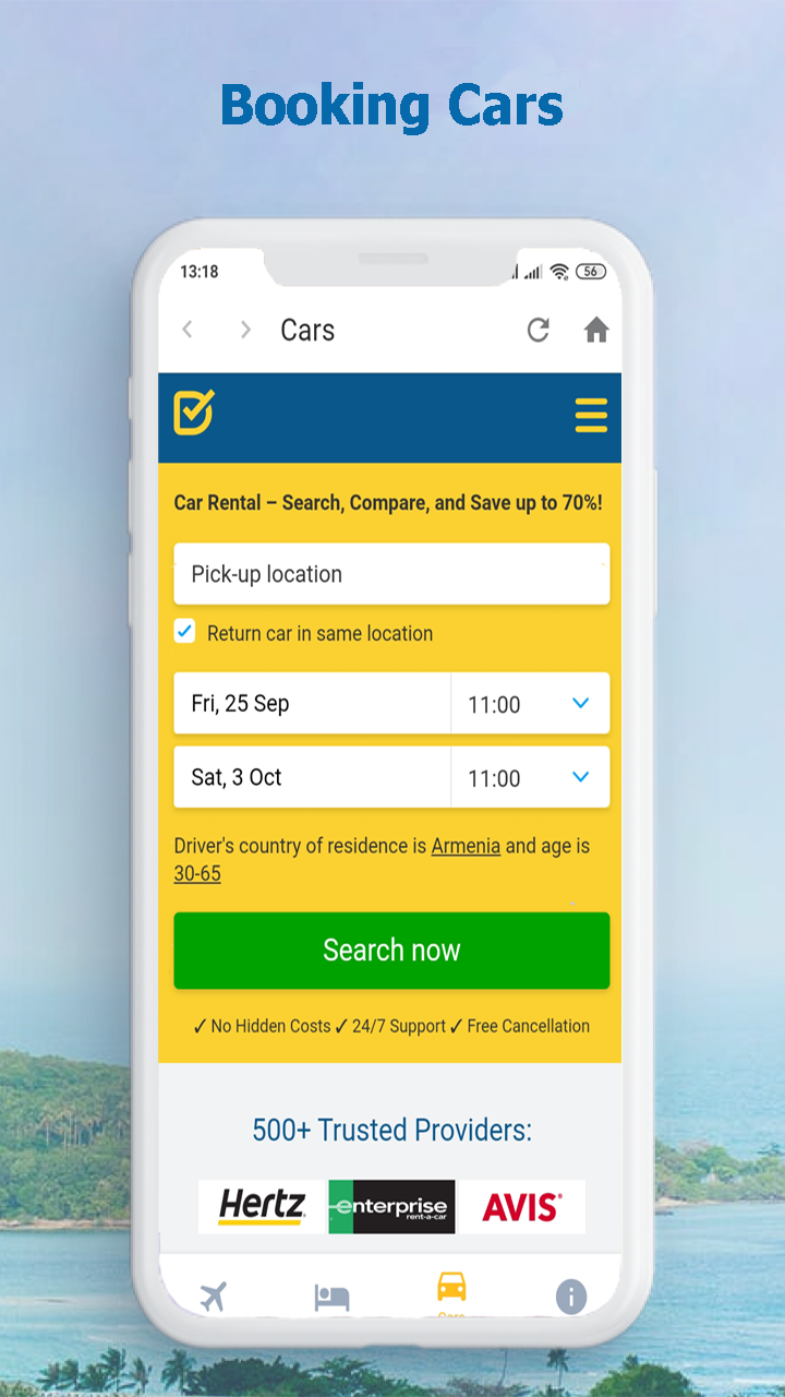 Airline Ticket Booking app Pricepulse