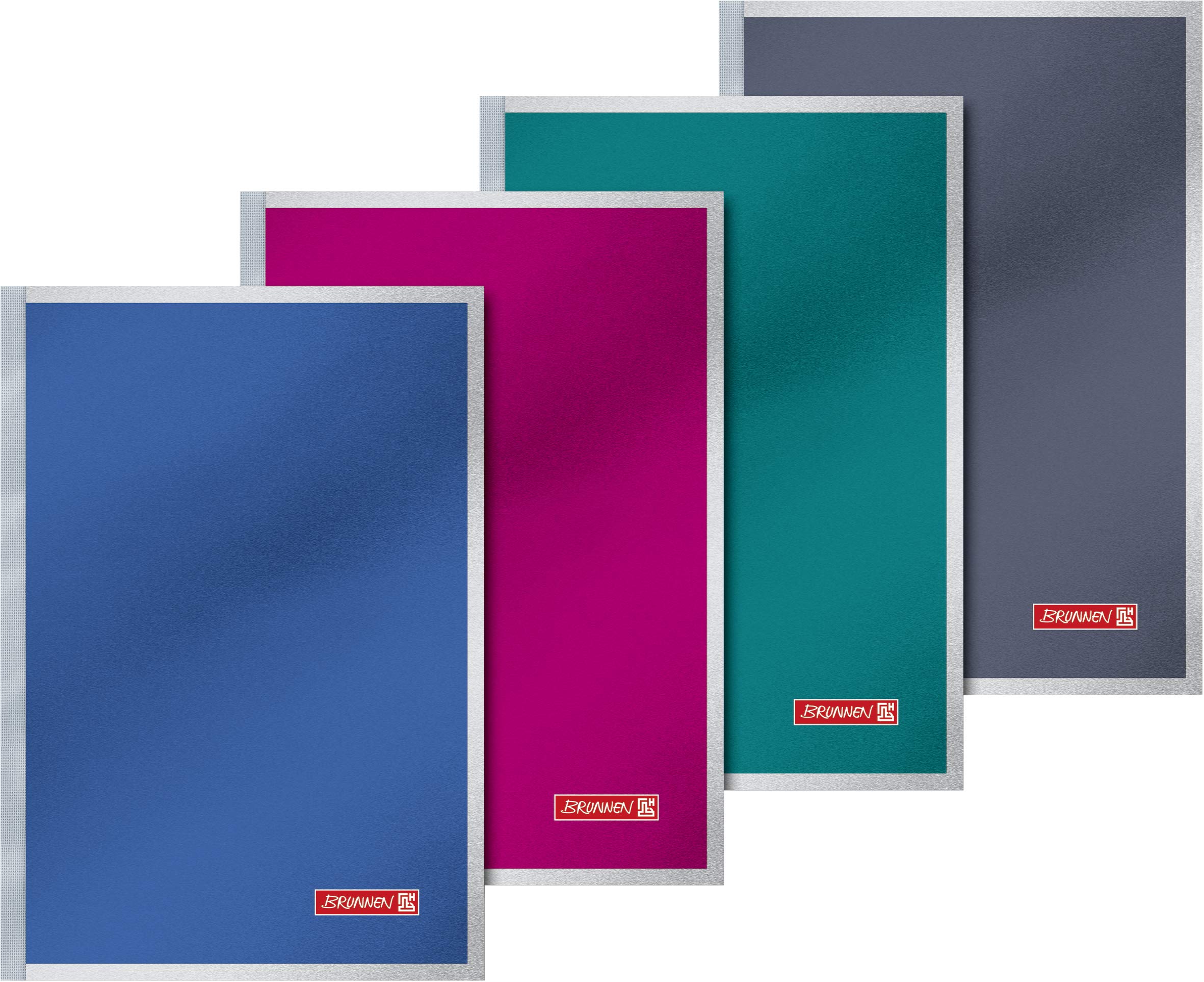 Brunnen Notebook A5 Line, Premium Soft Cover Note Pad, Writing Pad