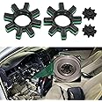 Lyxheth Damper Electric Power Steering Motor Shaft Kit, Steering Coupler, Steering Motor Shaft Damper and Spacer, Steering Bushing Replacement for C-HR Camry Prius OEM#4525428040 4525328130