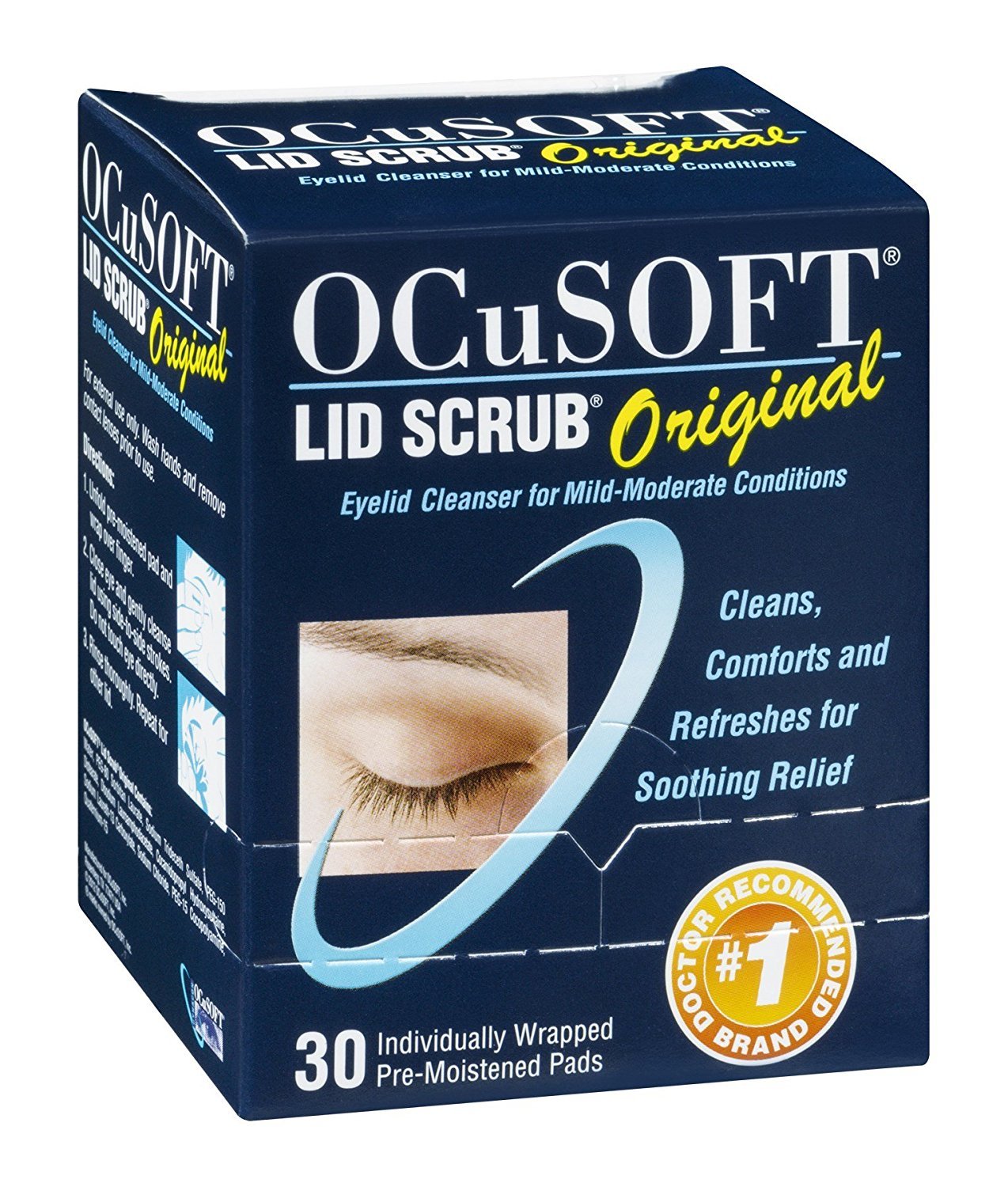 Ocusoft Lid Scrub Origina Size 30ct Ocusoft Lid Scrub
