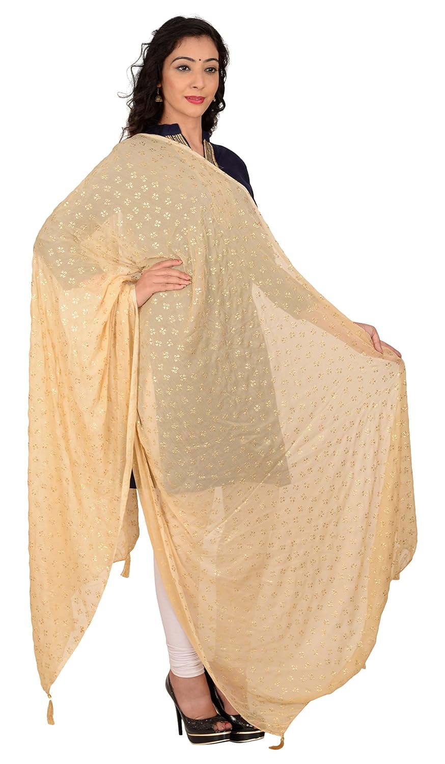 youthquake women's chiffon dupatta