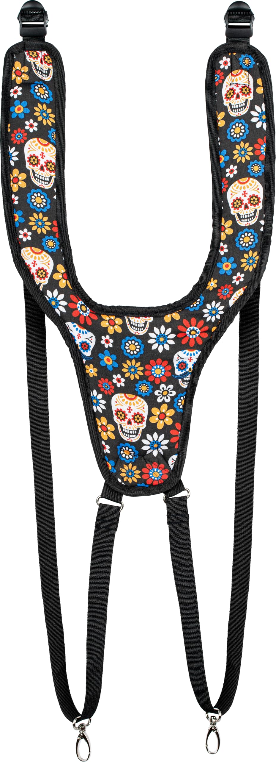 Meinl Percussion Djembe Strap Accessory - Shoulder Strap for Djembes - Adjustable - Plastic, Multicoloured (MDJS1DA)