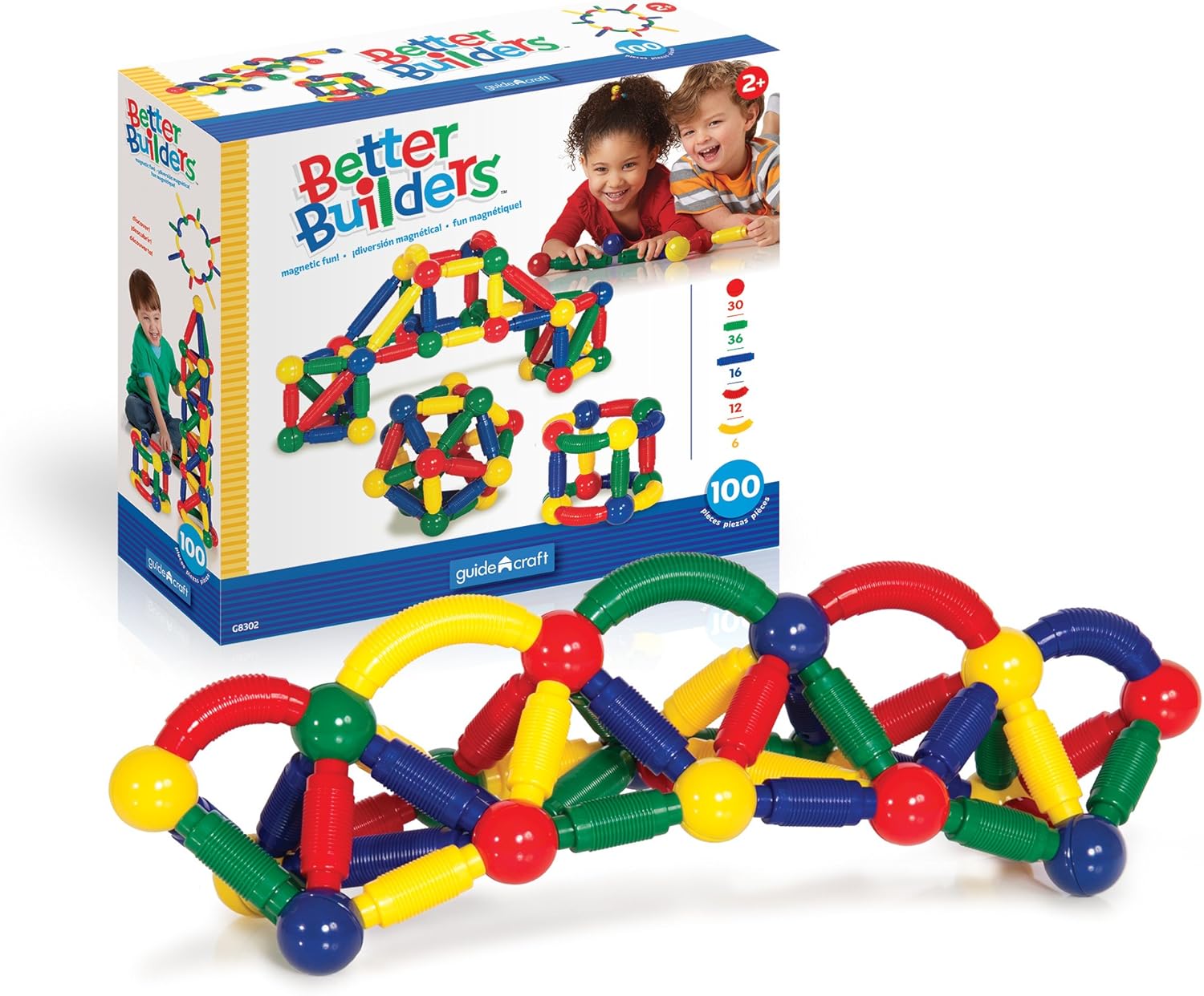 Amazon.com: Guidecraft Better Builders 