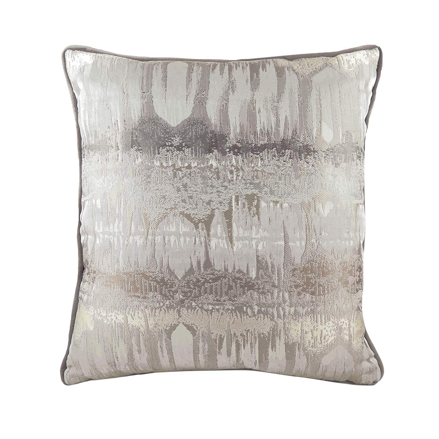 Evans Lichfield Inca Cushion Cover, Steel Grey, 56 x 56cm