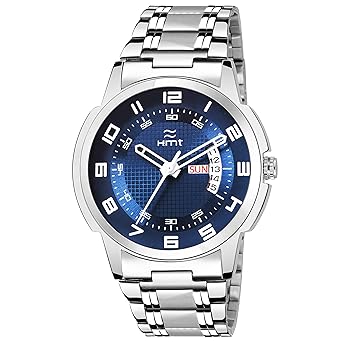Analogue Silver Dial Women's Watch_HM-GR902-BLU-CH