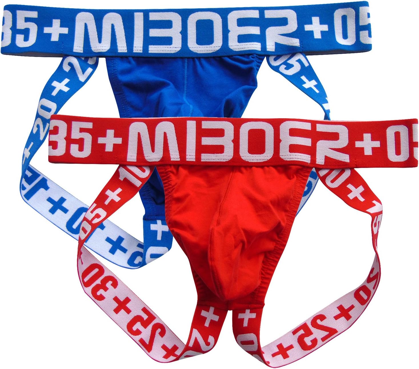 Men's Jockstraps Underwear Sleepwear Pack of 2 (XXL,#2)
