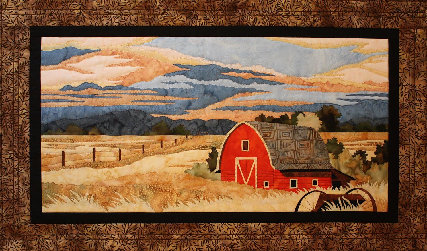 The Back Forty Barn Landscape Toni Whitney Designs Applique Quilt Pattern