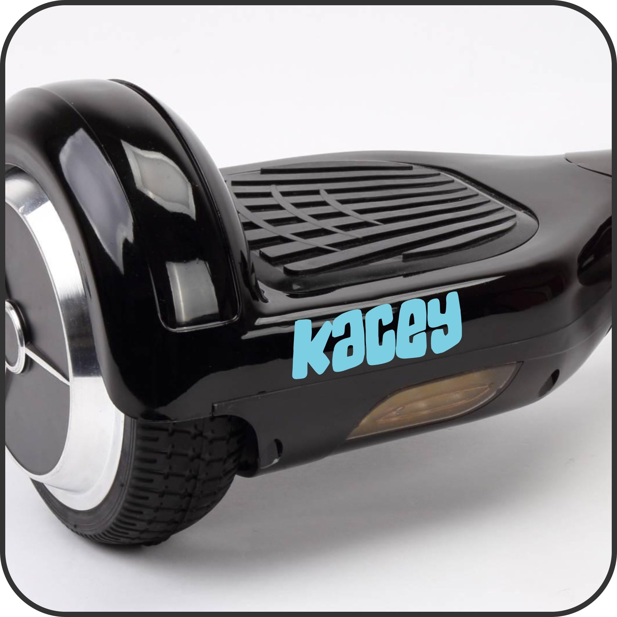 4x Personalised Hover Board Stickers Balance Board Self Balancing Swegway