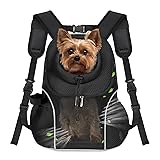 WOYYHO Pet Dog Carrier Backpack Small Dog Front