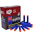 EKIND 100 Pcs 7.2cm Foam Darts for Nerf N-strike Elite Series Blasters Toy Gun(Blue)