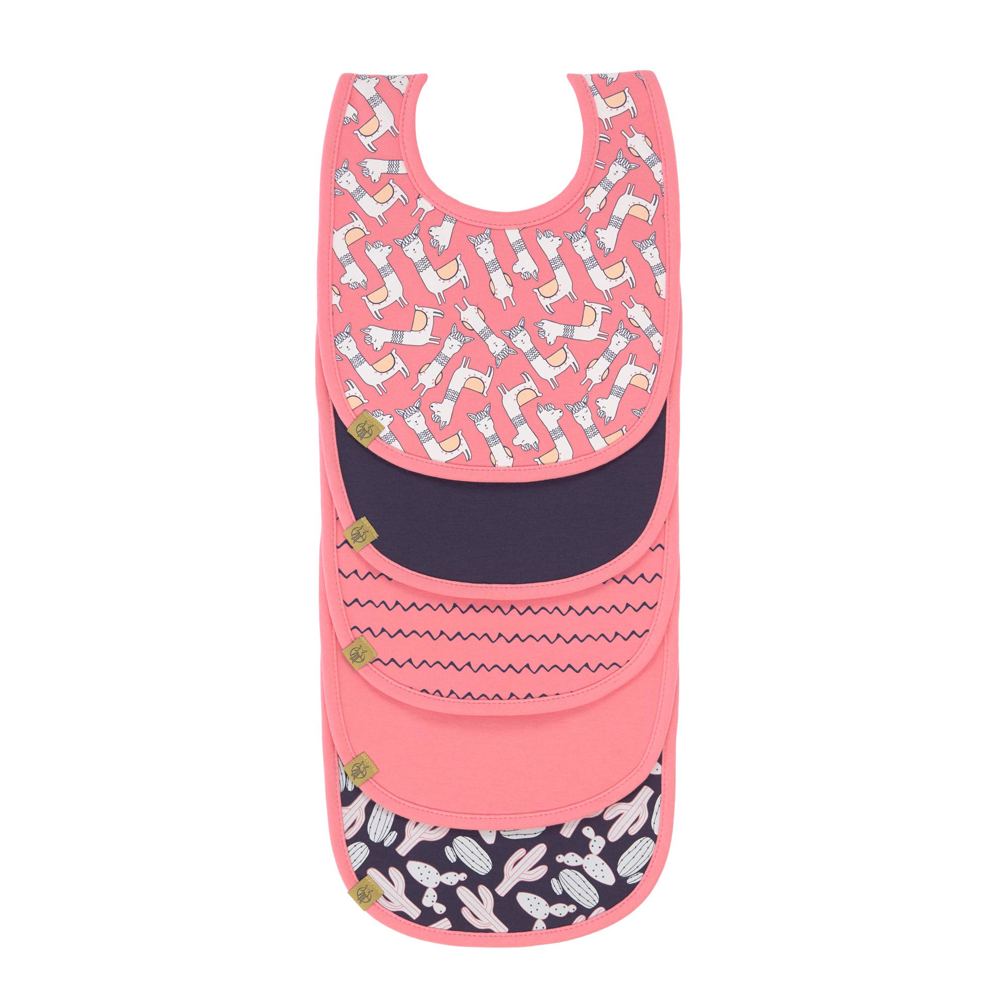 LÄSSIG Baby Value Pack Bib 5 pcs assorted Glama Lama