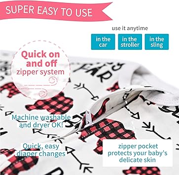 Slapen Baby Zipadee Zip Gezellige Pyjama Met Rits Voor De Goede Nachtrust Van De Baby Perfecte Baby Jongen En Meisje Inbakeren Overgangsslaappak Extra Groot 50 Lbs 37 42 Inch Baby Bear Amazon Nl