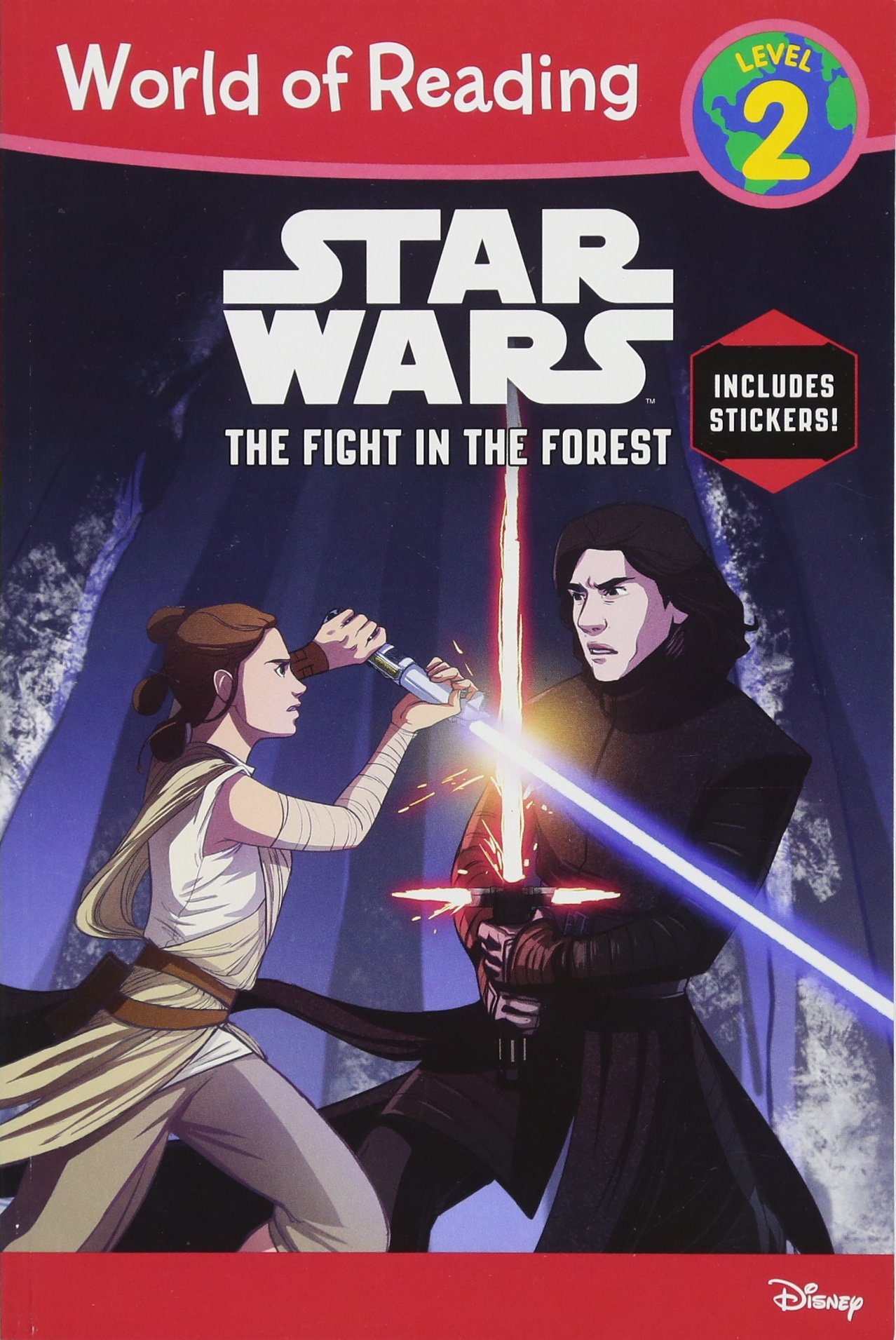 Mundo de Lectura Star Wars La Lucha en el Bosque (Nivel 2)