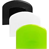 3pcs Dough Scraper, Pastry Scraper Plastic Bench Cutter, Bowl Scrapers Dough Bread Cutters for Cake Decorating Baking