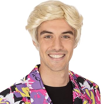 Bristol Novelty Bw503 Blonde Tony Perucke Eine Grosse Amazon De Spielzeug amazon de
