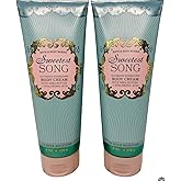 Bath & Body Works Women's Sweetest Song Ultimate Hydration Body Cream 8 Ounces Pack of 2