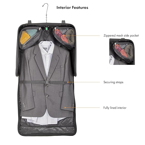 TRAVEL SELECT AMSTERDAM BUSINESS ROLLING GARMENT BAG, SOFTSIDE EXPANDABLE ROLLING 2-WHEELED SUIT CARRIER, NAVY, ONE SIZE