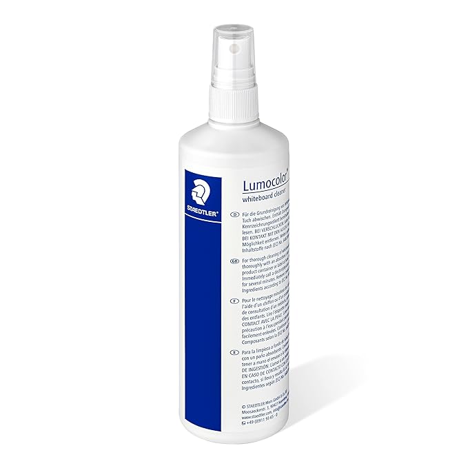 Staedtler Lumocolor 681 Whiteboard Cleaner, Reinigungsspray für Whiteboards, schnelltrocknend, nicht feuergefährlich, Pumpmec