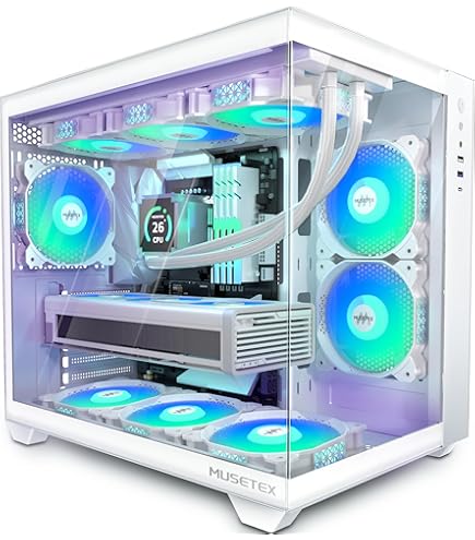 ASUS TUF Gaming GT502 - Carcasa De PC De Torre Completa ATX, Vidrio Templado, Panel Sin Herramientas, Diseño Modular, Concentrador ARGB, Compatible Con Orientación De Montaje De Tarjeta Gráfica De 2