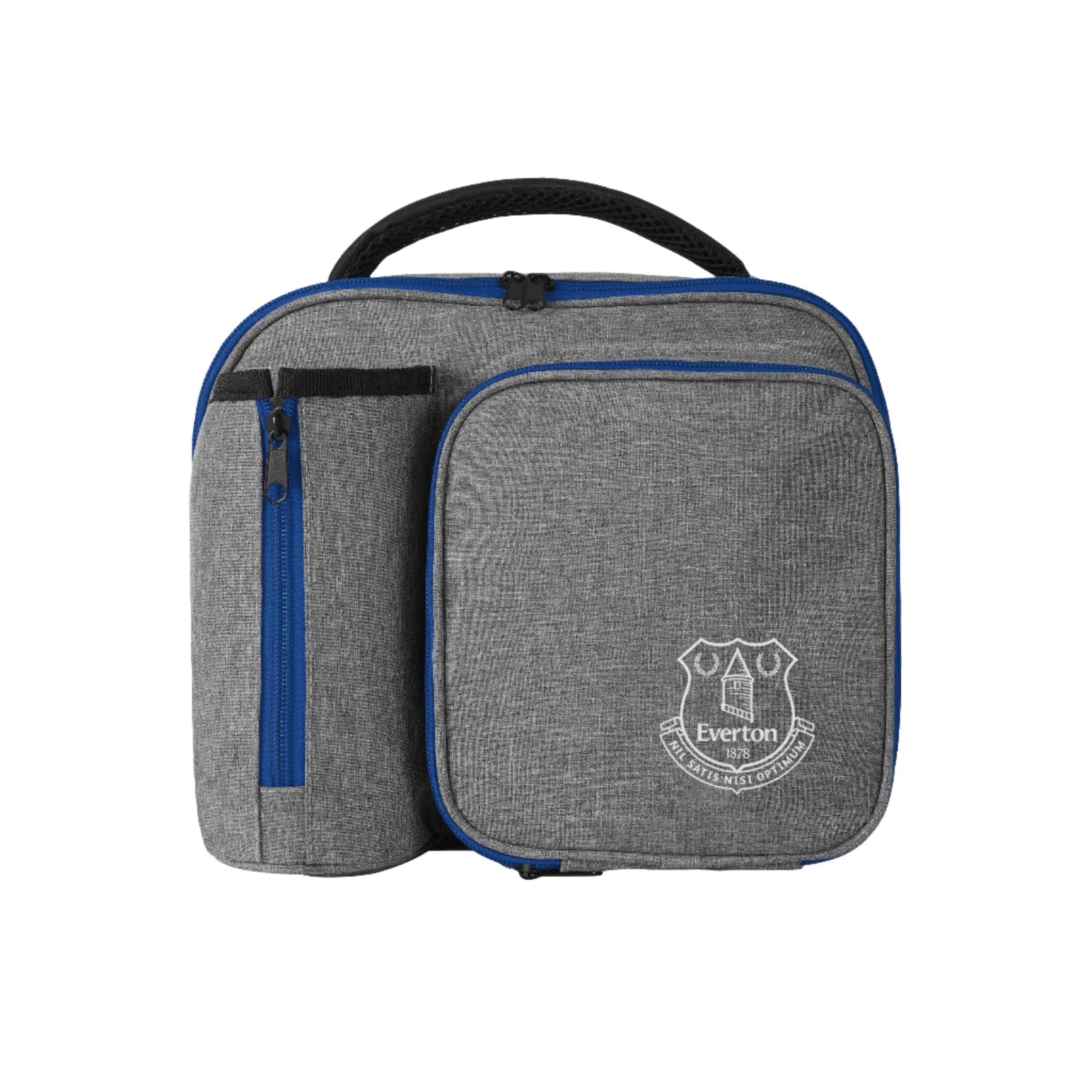 FOCO Officially Licensed Everton FC Grey Lunch Bag With Bottle Holder