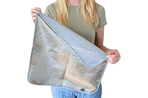RADIHALT EMF Protection for Cell Phone - EMF Blanket Blocker with Faraday Fabric for Radiation Protection While Using Your Laptop and Phone