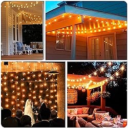 Outdoor LED String Lights, 50Ft G40 Outdoor Patio