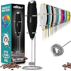 ElitaPro Powerful Milk Frother Wand - Handheld