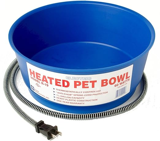 heated pet bowl