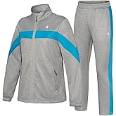 Little Donkey Andy Womens Sweatsuits Set 2 Pieces Jogger Outfits for Women Full Zip Active Tracksuit Sets Athletic Suits