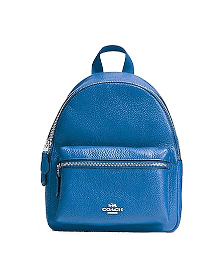 coach mini backpack blue